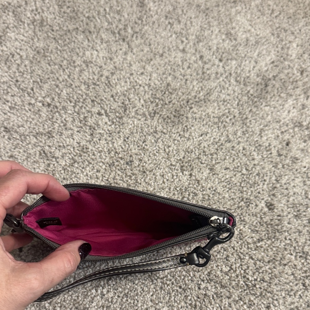 Patchwork Wristlet Clutch - image 2